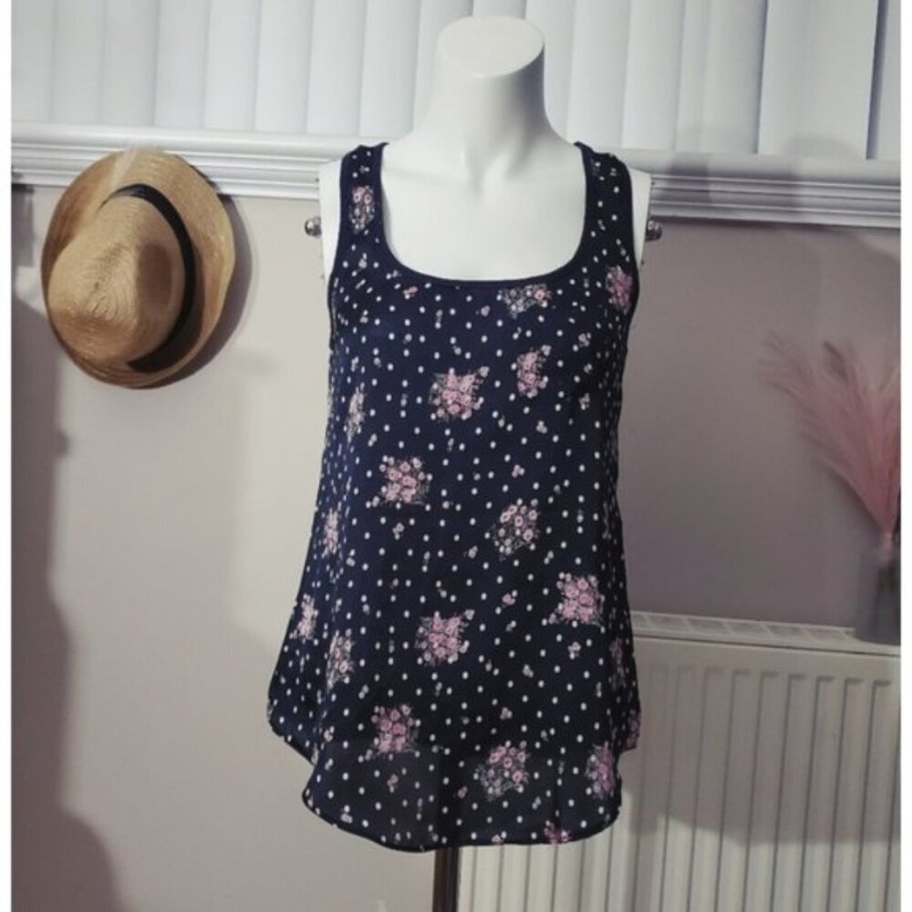 BUY 1 GET 1 FREE- Vintage H.I.P Sleeveless Floral Satin Tank